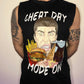 CHEAT DAY T-SHIRT SENZA MANICHE - 100% cotone