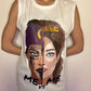 WARRIOR PRINCESS T-SHIRT SENZA MANICHE - 100% cotone